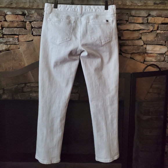 Tommy Hilfiger White Modern Crop Jeans - Picture 6 of 9